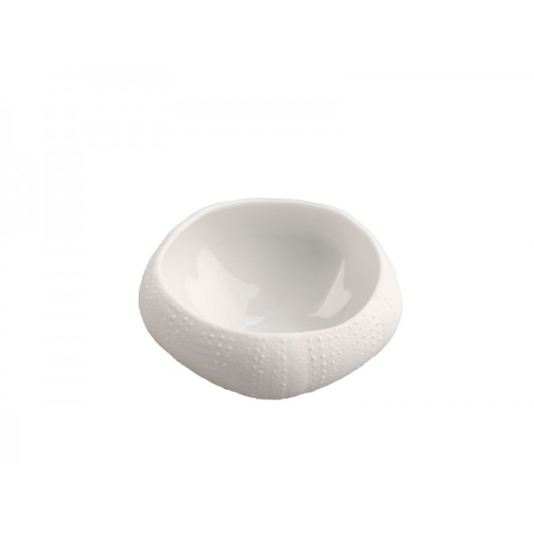 Assiette porcelaine 100%Chef oursin 11 cl, 6.5 x 8 x 3.5 cm (x 3)