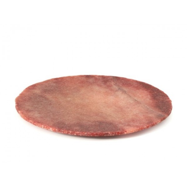 Assiette en marbre 100% Chef Abaco rouge Ø 28 cm (x 2)