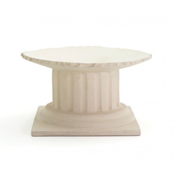 Assiette en grès 100% Chef, forme creuse César Palace Ø 17 cm effet ébréché (x 1)