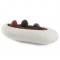 Assiette porcelaine 100%Chef, Small Rock 22 x 10 cm (x 1)