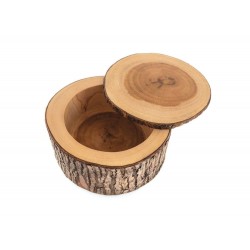 Boîte Curruncho en acajou avec couvercle coulissant 100%Chef (x 1)