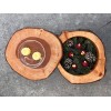 Boîte Curruncho en acajou avec couvercle coulissant 100%Chef (x 1)