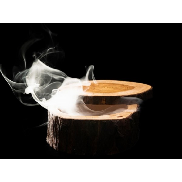 Boîte Curruncho en acajou avec couvercle coulissant 100%Chef (x 1)