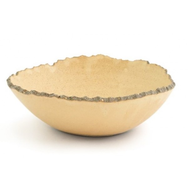 Bol en grès Gades Jaune 100% Chef 100 cl Ø 20 cm (x 6)