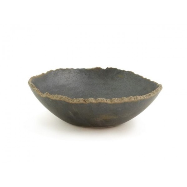 Bol en grès Gades Gris métallisé 100% Chef 100 cl Ø 20 cm (x 6)