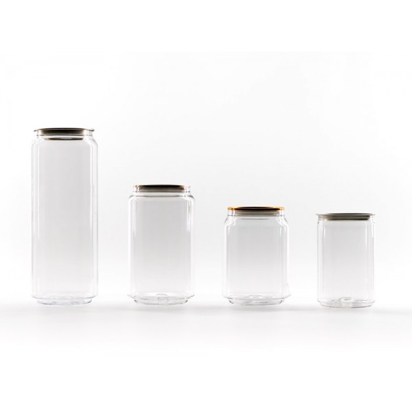 Canette PET 18 cl Ø 5.5 cm Ht 9 cm seule sans couvercle pour Bronson Pro (x 100)