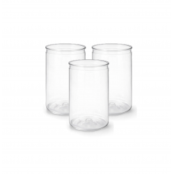 Canette PET 18 cl Ø 5.5 cm Ht 9 cm seule sans couvercle pour Bronson Pro (x 100)