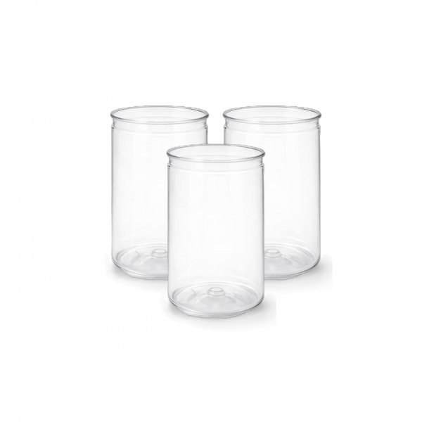 Canette PET 18 cl Ø 5.5 cm Ht 9 cm seule sans couvercle pour Bronson Pro (x 100)