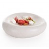 Assiette porcelaine 100% Chef, Dune effet craquelé Ø 27 cm