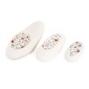 Assiette porcelaine 100%Chef, Small Rock motifs floraux 22 x 10 cm (x 1)