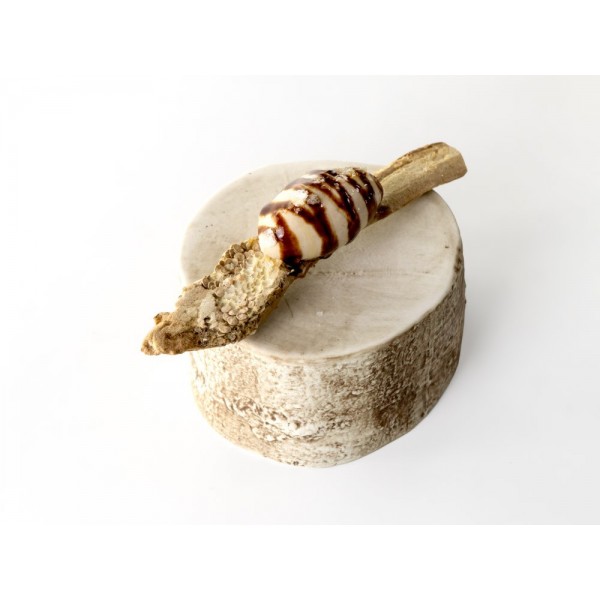 Assiette porcelaine 100% Chef, tronc d'arbre mini Ø 11 cm (x 1)