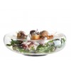 Assiette en verre 100% Chef, R-fill à garnir Ø 22.5 cm avec bouchon liège
