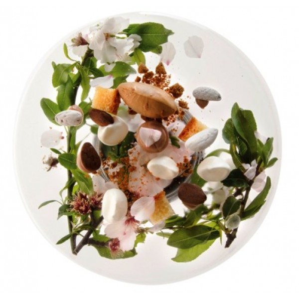 Assiette en verre 100% Chef, R-fill à garnir Ø 22.5 cm avec bouchon liège