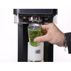 Scelleuse automatique de canettes en PET 100%chef PRO pour boissons et aliments Scelleuse automatique de canettes en PET 100%chef PRO pour boissons et aliments