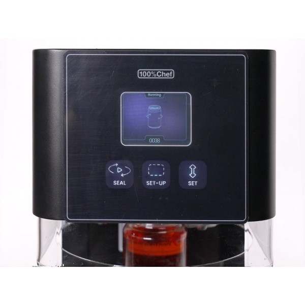 Scelleuse automatique de canettes en PET 100%chef PRO pour boissons et aliments Scelleuse automatique de canettes en PET 100%chef PRO pour boissons et aliments