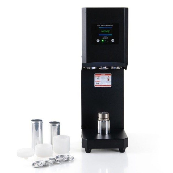Scelleuse automatique Bronson pour canettes slim en aluminium Ø 5.5 cm uniquement