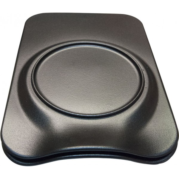 Assiette porcelaine noire Burger Chic 32.9 x 21.9 cm (x 2)