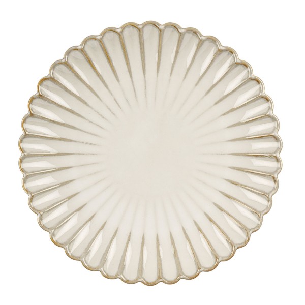 Assiette en grès Calix by In Situ Ø 27 cm (x 4)