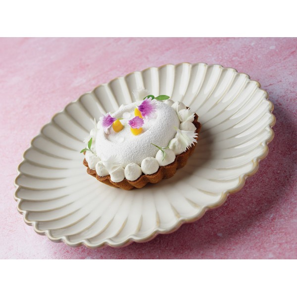 Assiette en grès Calix by In Situ Ø 27 cm (x 4)