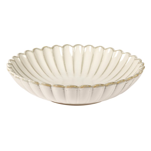 Assiette en grès Calix creuse by In Situ Ø 22 cm  90 cl (x 6)