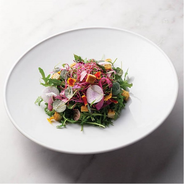 Assiette porcelaine D'Cline creuse Ø 30 cm (x 4)