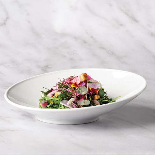 Assiette porcelaine D'Cline creuse Ø 30 cm (x 4)