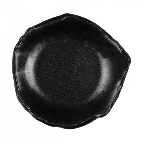 Assiette en grès Destructurée 20.7 x 20.4 cm (x 4)