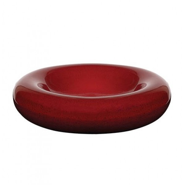 Assiette en grès Carmin Gourmet Podium creuse Ø 20.3 cm (x 2)