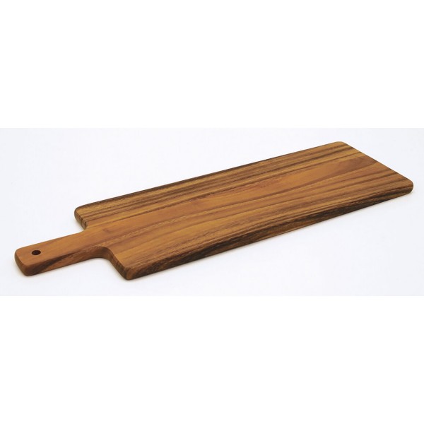 Assiette en bois d'acacia, planche Pintch'O mega, 50 x 15 cm (x 1)
