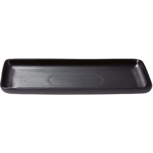 Assiette en grès BlackStone à grillades 37 x 17 cm (x 12)