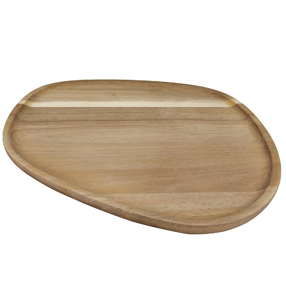 Assiette en bois d'acacia ASA 25 cm de diamètre