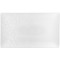 Assiette porcelaine Agrume rectangle 34.5 x 21 cm (x 6)