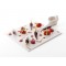 Assiette porcelaine 100% Chef Azada avec saucière 25 x 16 cm (x 3)