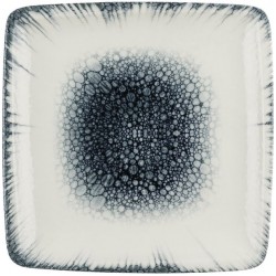 Assiette porcelaine Kaldera carrée 25 cm (x 12)