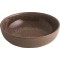 Assiette en terre cuite, coupe 60 cl Koloreo marron (x 6)