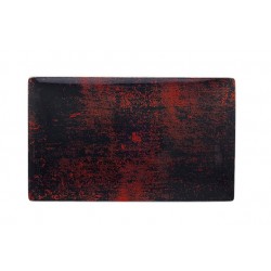 Assiette porcelaine Mars plate 34.5 x 21 cm (x 6)