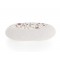 Assiette porcelaine 100%Chef, Small Rock motifs floraux 22 x 10 cm (x 1)