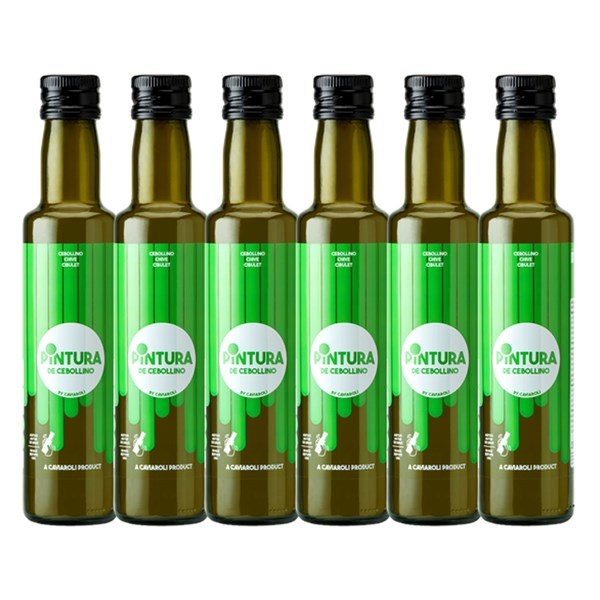 Caviaroli Pintura huile & ciboulette (6 x 250 ml)