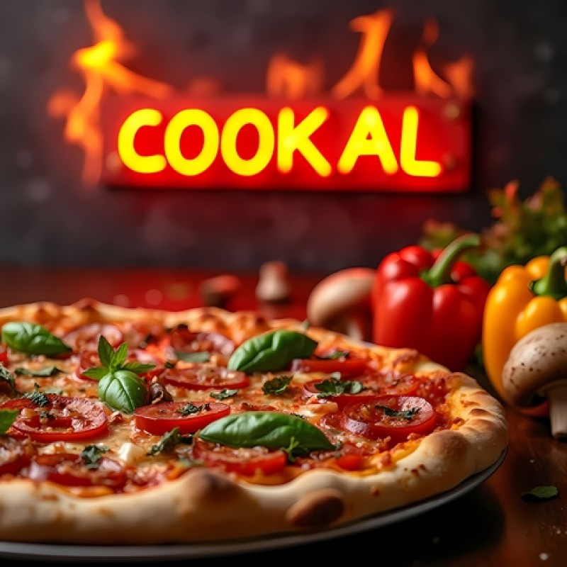 Secret de flambage Bio Cookal ail & piment 200 ml