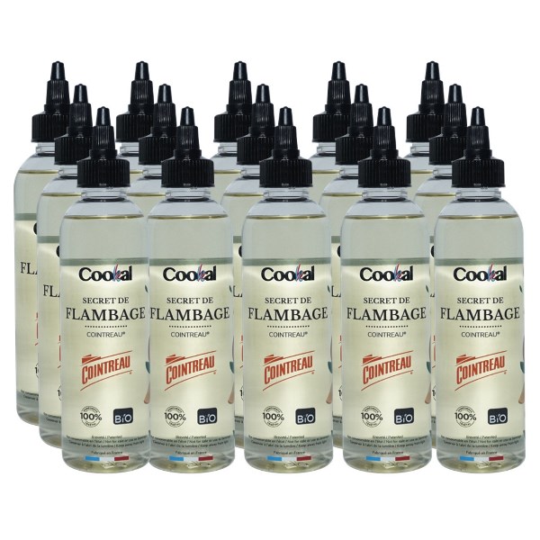 Secret de flambage BIO Cookal COINTREAU (200 ml x 15)