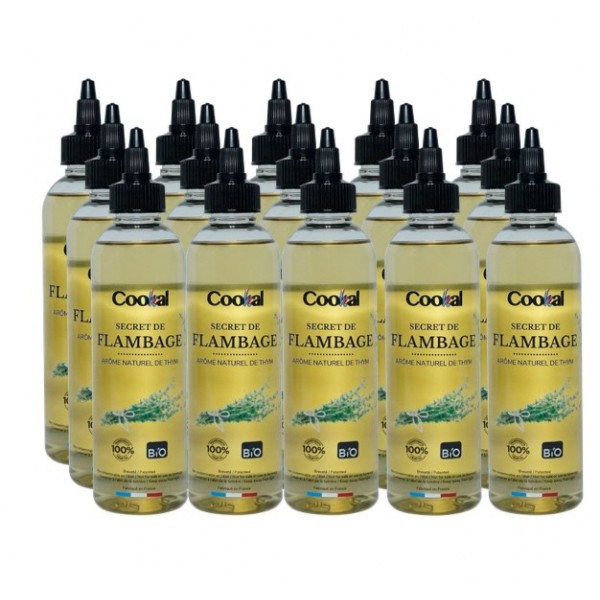 Secret de flambage BIO Cookal THYM (200 ml x 15)
