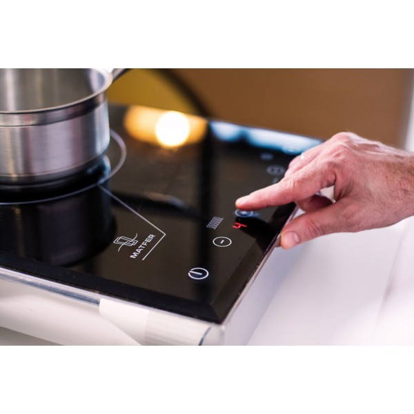 Plaque à induction 2.8 kw, vitrocéramique épaisseur 4 mm