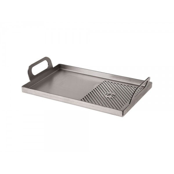 Plancha gril 50/50 pour barbecue Kasai Nano 