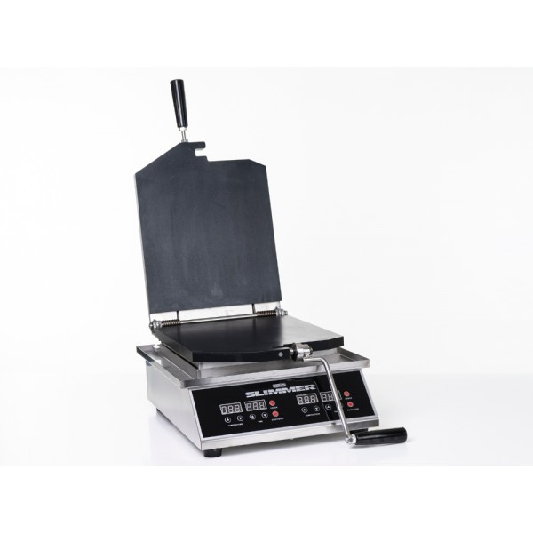 Plancha mécanique professionnelle de pressage et cuisson Slimmer 100%Chef