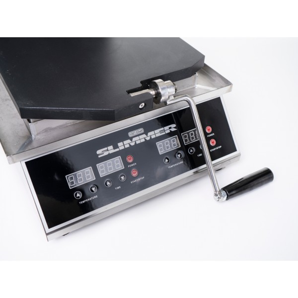 Plancha mécanique professionnelle de pressage et cuisson Slimmer 100%Chef