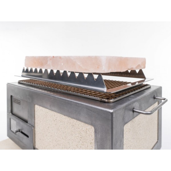 Support à brochettes + 6 brochettes pour barbecue Kasai Nano 