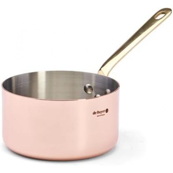 Casserole Inocuivre en cuivre / inox Ø 12 cm Ht 6 cm (x 1)