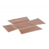 Feuille de cuisson anti-adhésive pour moule à cake perforé 15 x 10.3 cm (x 2)