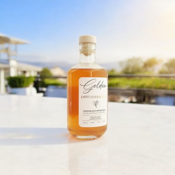Golden Latitude Safran nectar à cocktails sans alcool (50 cl)