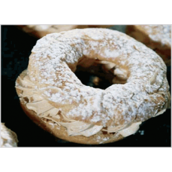 Toile de cuisson Flexipan Air, 24 Paris Brest 8 x 1.5 cm